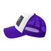 My Retirement Plan (Bicycle) Unisex Adjustable Outdoor Adult Mesh Baseball Hat Truck Hat Sandwich Hat Purple view 3