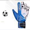 haozaikeji Adult Soccer Gloves Men Football Handwear Boy Soccer Training Gloves Adjustable Player Hand Protector (Blue) view 2