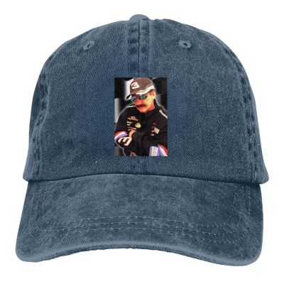 ETSDJ Dale Earnhardt Sr #3 Baseball Cap Mans Women Adjustable Sandwich Caps Washable Hats Navy Blue