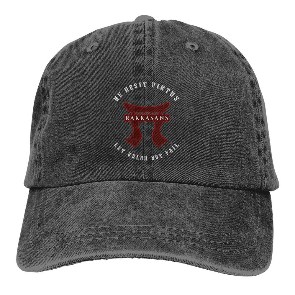 ETSDJ 187th Rakkasan Baseball Cap Men's Woman's Adjustable Hats Washable Baseball Cap Black
