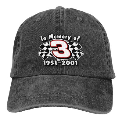 Dale Earnhardt Sr #3 Baseball Cap Mens Woman's Adjustable Baseball Cap Washable Trucker Cap Black