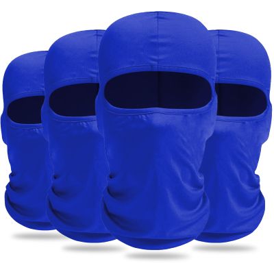 Ezovino 4 Pack Balaclava Ski Face Mask for Men Women,Cooling Neck Gaiter Full Head Mask Face Cover