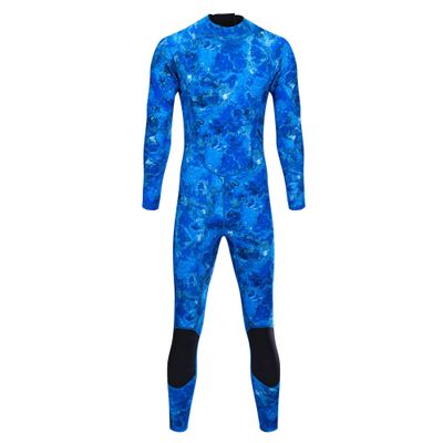 Dressnu Wetsuit Men's Camouflage Thickened Cold Warm deep Diving Picture Color 2 L
