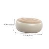 Zerodeko Inflatable Footrest Stool Portable Multi-Function Flocking Seat for Travel Car and Home Use Comfortable Design for Easy Inflation and Storage view 2