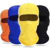 Ezovino 4 Pack Balaclava Ski Face Mask for Men Women,Cooling Neck Gaiter Full Head Mask Face Cover view 1