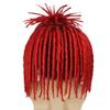HPO Adult Men's Red Dreadlock Wig,Perfect for Halloween,Flame-retardant Synthetic Fiber view 3