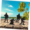 SUPVOX 4pcs Reaction Targets for Marksmanship Training Compact Exercise Targets for Use for Enhanced Accuracy view 3