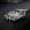 IBDRYKK Brooch Retro Literary Lion Brooch Pins Jewelry for Men, Cute Animal Brooches with Gift Boxes, Exquisite Clothing Accessories Pin rhinestone (Color : F) view 4