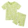 Zanie Kids Easter Girls Pajamas Short Sleeve Toddler Pjs Summer Clothes Sleepwear Sets Cotton Rabbit 5 6 Years Mint Green view 1