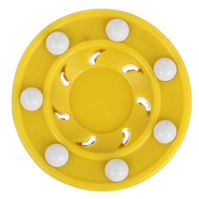 SUPVOX 1pc Roller Hockey Game Puck for Floor Practice Professional Training Accessory for Men and Women Shockproof Design for Accurate Shots and Quick Passing Lightweight and Low-Friction
