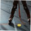 SUPVOX 1pc Roller Hockey Game Puck for Floor Practice Professional Training Accessory for Men and Women Shockproof Design for Accurate Shots and Quick Passing Lightweight and Low-Friction view 2
