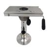 HSOKEW Boat Seat Pedestal, Fore & AFT Seat Slide with Locking Seat Mount Aluminum Adjustable Height from 13" to 19", Fit Most Boat Seat Mount 2 7/8-Inch Diameter Pedestal (Seat & Pedestal) view 1