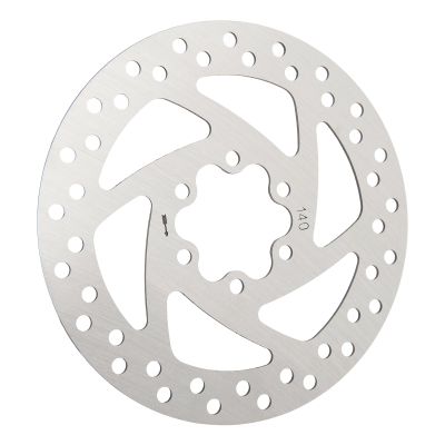 CDQL Electric Scooter Brake Disc - Disc Rotor Brake - 140mm Brake Rotor Stainless Steel Electric Scooter Parts - for Electric Scooter Road Bike Mountain Bike
