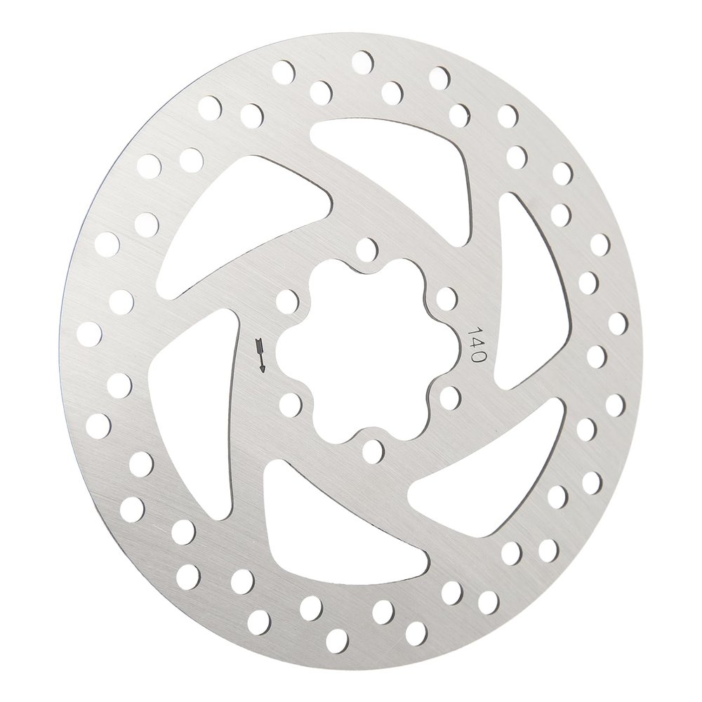 CDQL Electric Scooter Brake Disc - Disc Rotor Brake - 140mm Brake Rotor Stainless Steel Electric Scooter Parts - for Electric Scooter Road Bike Mountain Bike
