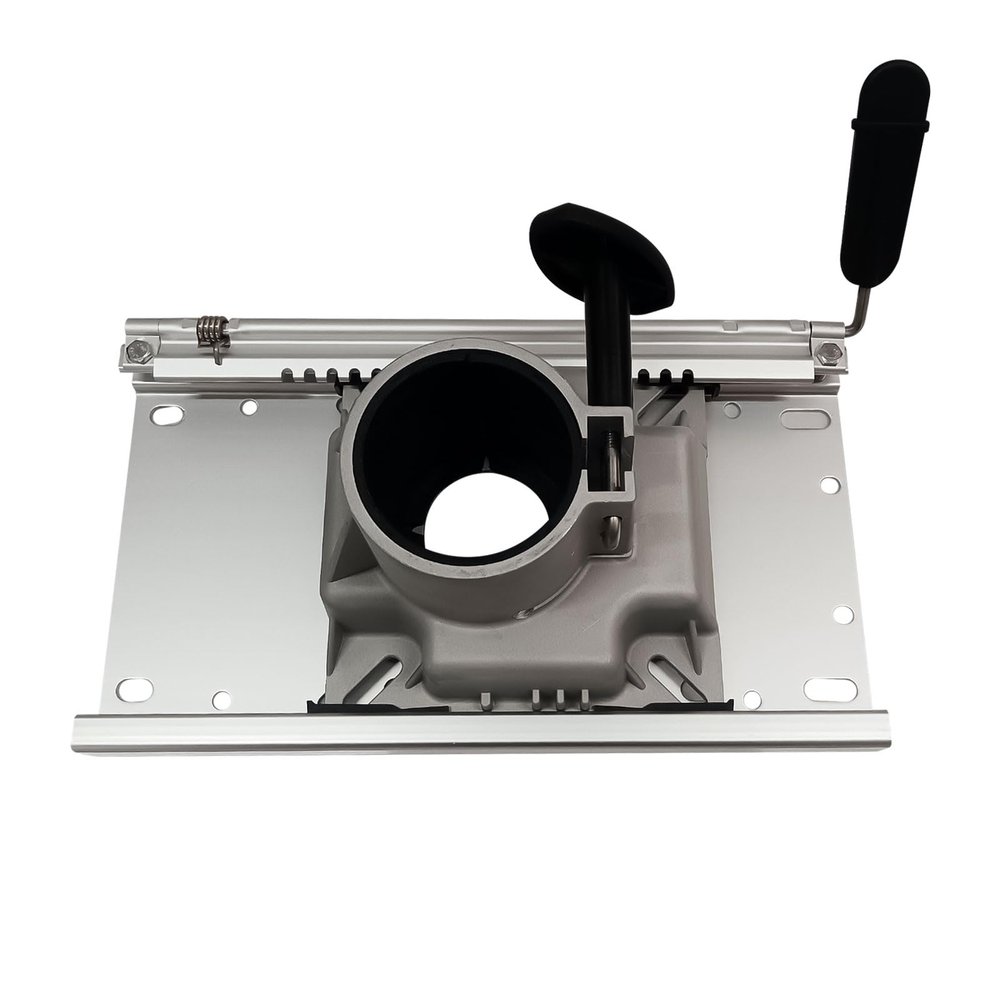 HSOKEW Boat Seat Pedestal, Fore & AFT Seat Slide with Locking Seat Mount Aluminum Adjustable Height from 13" to 19", Fit Most Boat Seat Mount 2 7/8-Inch Diameter Pedestal (Seats)