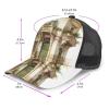 Antique Building with Roman Olive Branch and Greek Breathable Design Baseball Cap-Casual Outdoor Hat with Mesh Back,Fashionable and Stylish view 2