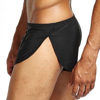 JOCKMAIL Mens Boxer Briefs Men's Underwear Mens Boxers Ice Silk Underwear Boxer Briefs for Men (US, Alpha, Medium, Regular, Regular, Black)