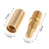 rockible Pool Cue Joint Screw Hardware Extension Rod Screws, Pool Cue Attachment Part, Billiard Cue Screw for Billiards Players, 11mmx33mm 11mmx27mm view 2