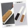 OATIPHO 4pcs Rock Climbing Accessories Stone Cleaning Brush Climbing Rock Brush Soft Bristles for Cleaning Chalk and Dust view 3