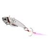 LIOOBO 5pcs Iron Plate Metal Sequin Fish-Shaped Lure Bait Simulation Fishing 12g Silver Color for Anglers view 1