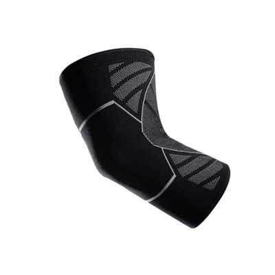 FRCOLOR 1pc Sports Knee Brace Breathable Silicone Protective Sleeve Pads Non- Design for Basketball Climbing and More Silver Grey