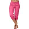 Deals of The Day Todays Daily Deals Trendy Cotton Stretch Pants for Women Striped High Waisted Pants for Women Women S Athletic Pants Indian Dress for Women Hot Pink view 1