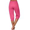 Deals of The Day Todays Daily Deals Trendy Cotton Stretch Pants for Women Striped High Waisted Pants for Women Women S Athletic Pants Indian Dress for Women Hot Pink view 3