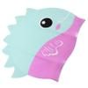 WHAMVOX Swim Cap for Boys and Girls and Adults Skid Design Comfortable Fit for Long Hair Cute Cartoon Style Swimming Hat for Women and Men for Pool and Bathing Activities view 1