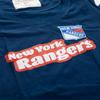 Calhoun NHL Womens Retro Varsity Short Sleeve Cotton V-Neck T-Shirt (New York Rangers, XX-Large) view 4