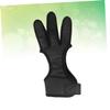 LIOOBO Women Gloves Longbow Protective Gear Three-Finger Tab Glove for Recurve Deer Hunting view 4