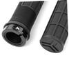 POPETPOP Microfiber Leather Bicycle Handle Grips Ergonomic Non-Slip Cycle Handle Cover for Mountain Biking Accessories Black Red view 2