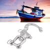 Pissente Heavy Duty Stainless Steel Swivel Snap Shackle, Made Out of 316 Stainless Steel, Quick Release Pin for Sailboat Spinnaker Halyard (128mm) view 2