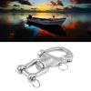 Pissente Heavy Duty Stainless Steel Swivel Snap Shackle, Made Out of 316 Stainless Steel, Quick Release Pin for Sailboat Spinnaker Halyard (128mm) view 4