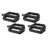POPETPOP 2pairs Mountain Bike Pedals Non-Slip Bike Pedals Cycling Accessories Abrasion-Resistant Plastic view 1