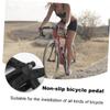 POPETPOP 2pairs Mountain Bike Pedals Non-Slip Bike Pedals Cycling Accessories Abrasion-Resistant Plastic view 2