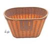 POPETPOP Retro Plastic Bike Basket Handlebar Bag Large Capacity Storage for Electric Bike Accessories view 2