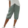 Deals of The Day Todays Daily Deals Trendy Flared Yoga Pants for Women Fold Over Scrub Pants Ruffle Bloomers Women Plus Size Womens Slacks Work Trousers for Women Clearance view 1