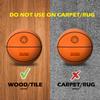 Yhngwumg Size 7 (29.5") Silent Basketball High-Density Soft Foam and Low Noise Indoor Training Ball Easy Grip Highly Elastic Practice Ball view 4