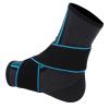 TANIQIACA Ankle Brace Compression Support Sleeve Breathable Ankle Wrap Heel Brace for Plantar Fasciitis Sprained Pain Relief view 3