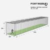 Fortress Baseball Batting Cage Nets | Heavy-Duty HDPP Fully Enclosed Baseball & Softball Cage Netting [14 Sizes & 3 Grade Options] NET ONLY (70 x 14 x 12, #62) view 2