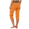 of Today Open Box Deals Trendy Long Maternity Dress Pants Green and Orange Camo Pants Plus Size Special Occasion Pant Suits Thick Yoga Pants for Women Cotton Pants for Women Loose F view 3