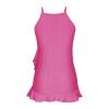 2024 Summer Tank Top for Women Loose Fit High Neck Sleeveless Halter Tops Pleated Eyelet Flowy Cami Shirts Blouses view 3