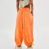 of The Day Today Only Early Prime Big Deal Trendy Plus Size Womens Yoga Pants Grey Womens Work Pants Women Linen Pants Summer Harem Pants for Women Cotton A New Day Clothing Womens Pant view 4