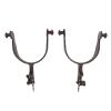 TANIQIACA Engraved Boots Spur with Vintage Pattern for Equestrian Equipment view 2