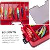 balacoo Portable Double Layer Fishing Tackle Case Lure Storage Box for Organizing Hooks and Baits Convenient and Practical Fishing Gear Organizer for Enthusiasts view 3