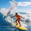 WOHPNLE Stand Up Paddle Board Rail Savers, 2 pcs PVC Stand Up Paddle Board Rail Surfboard Edge Protection Tape Surfing Accessories(Transparent) view 4