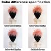 HUNIGIR Itadori Yuji Wig Pink Black Anime Wig Short Pink Mens Cosplay Hair Heat Resistant Synthetic Halloween Costume view 4
