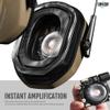 Savior Equipment Apollo Electronic Earmuffs Ear Protection For Shooting w/Soft Gel Ear Pads & Padded Headband, Tan view 3