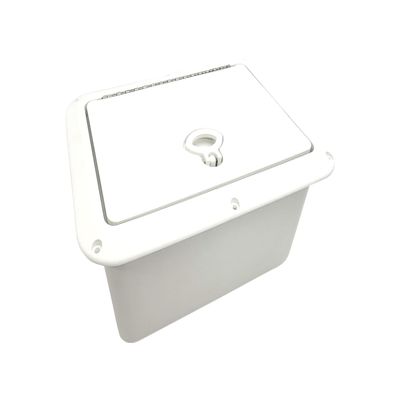 DPI Marine Utility Tub 9" x 12" x 5" (Depth) - DPU912PW (Polar White) Made in USA