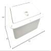 DPI Marine Utility Tub 9" x 12" x 5" (Depth) - DPU912PW (Polar White) Made in USA view 3